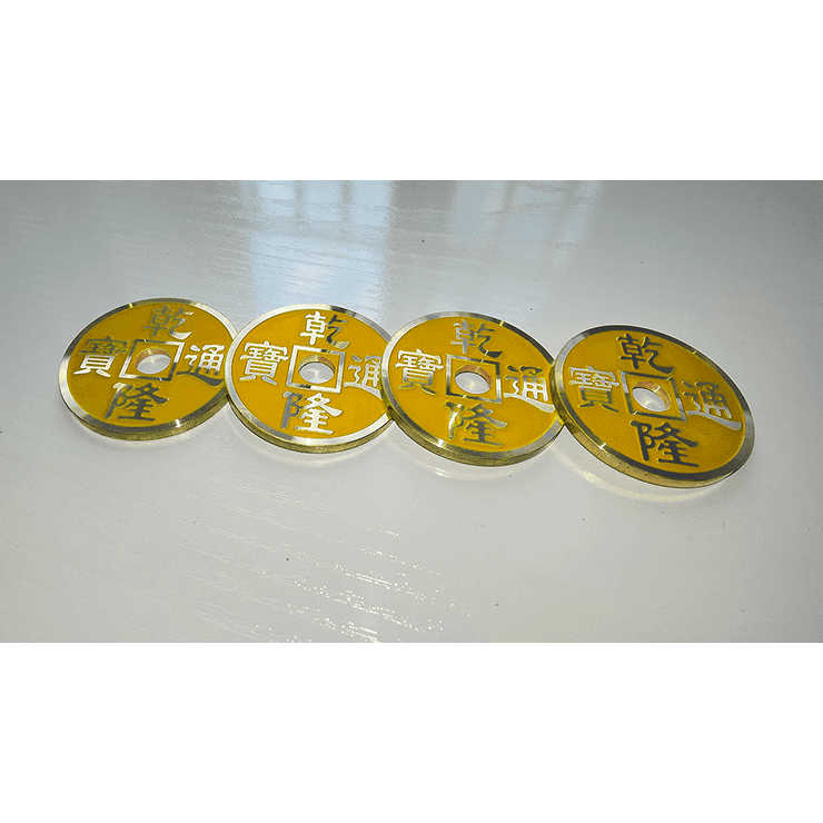 CHINESE COIN YELLOW by N2G - Trick