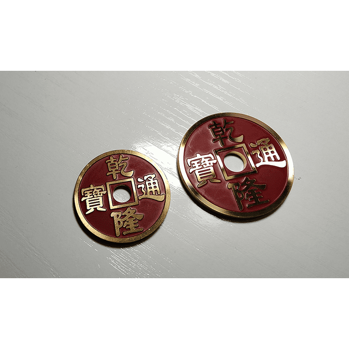 CHINESE COIN RED LARGE by N2G - Trick