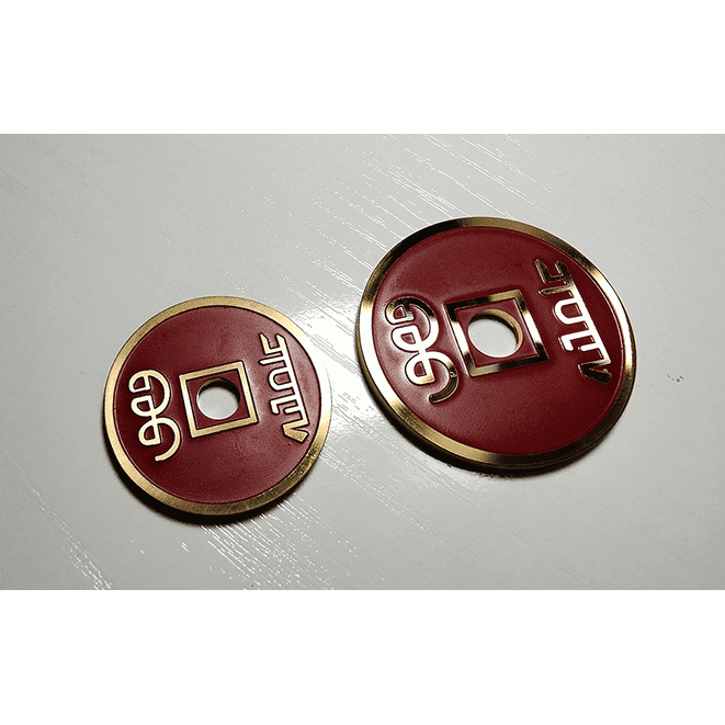 CHINESE COIN RED LARGE by N2G - Trick