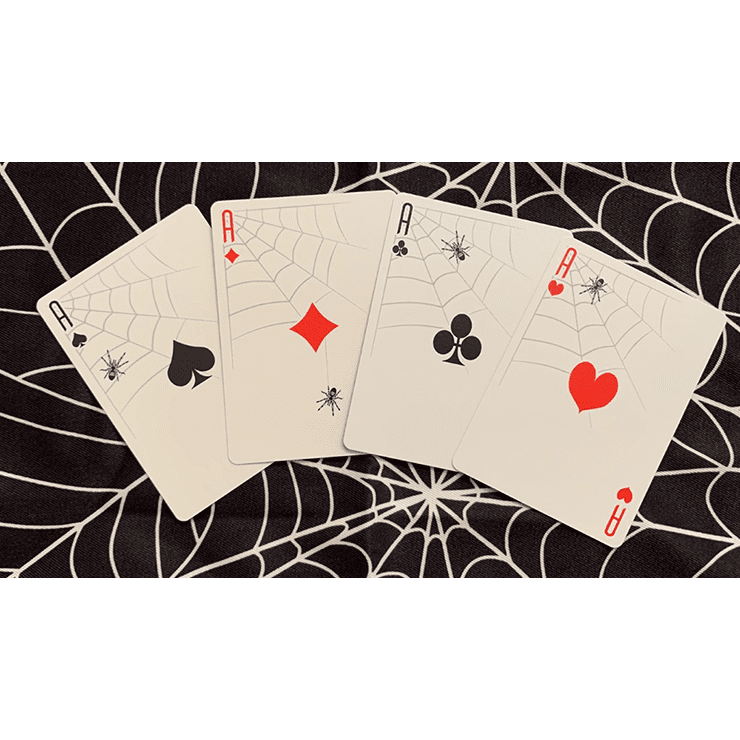 Bicycle Spider (Green) Playing Cards