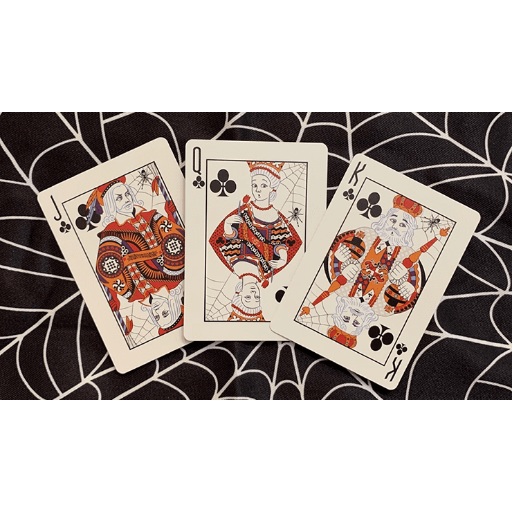 Bicycle Spider (Tan) Playing Cards