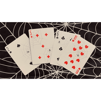 Gilded Bicycle Spider (Tan) Playing Cards