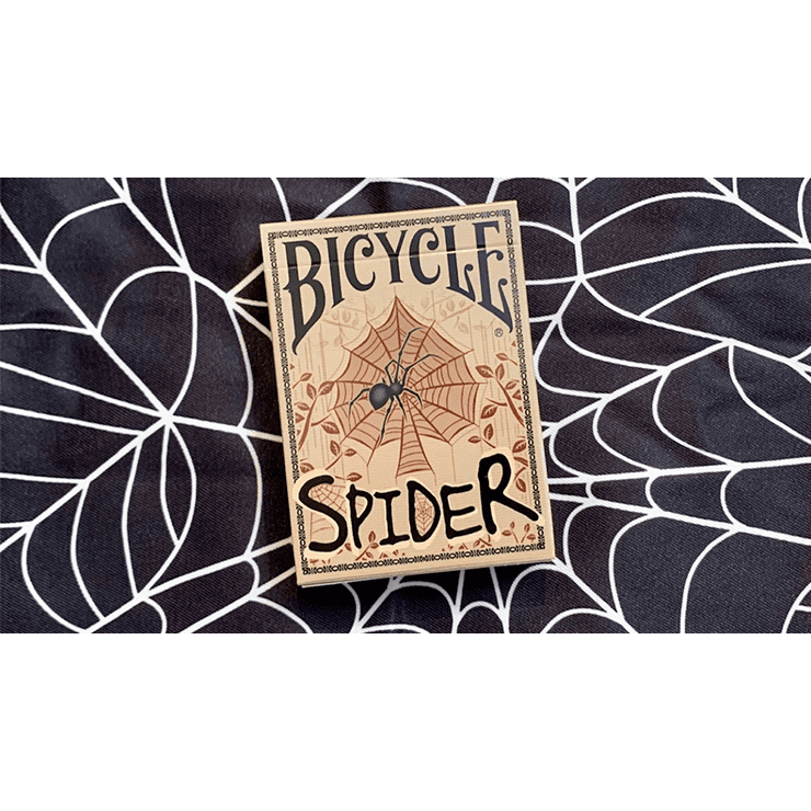 Gilded Bicycle Spider (Tan) Playing Cards