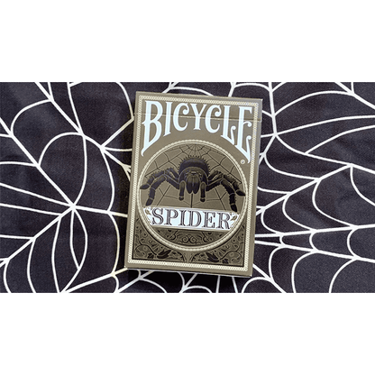 Gilded Bicycle Spider (Green) Playing Cards