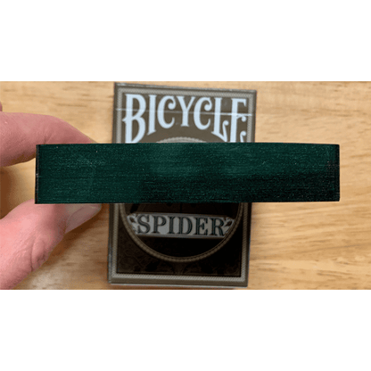 Gilded Bicycle Spider (Green) Playing Cards