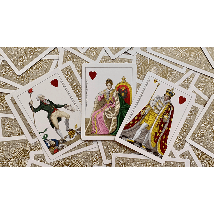 Gilded Geographical Hodges Playing Cards