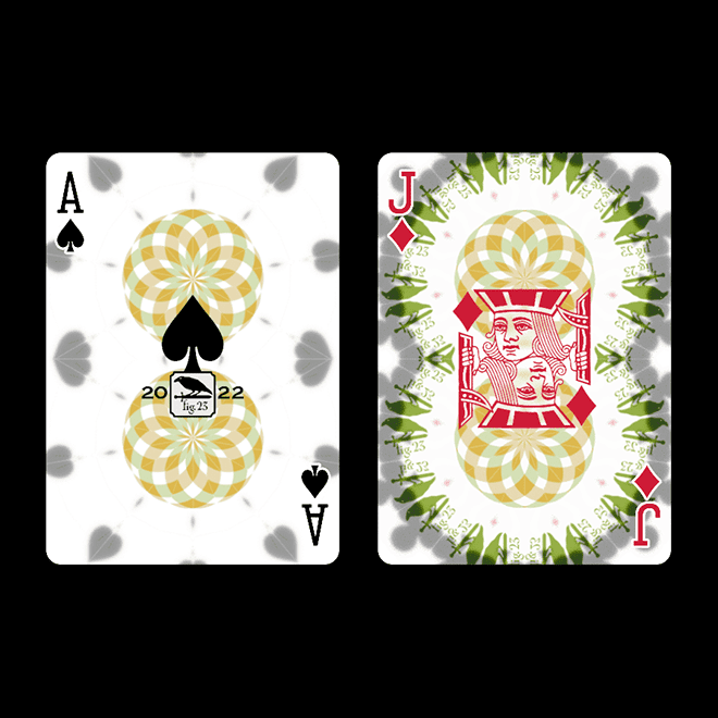 Kaleidoscope Playing Cards by fig.23