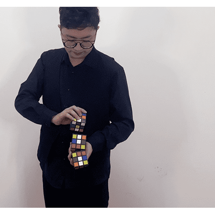 Appearing cubes by Pen & MS Magic - Trick