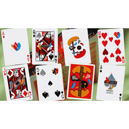 Superfly Butterfingers Red Playing Cards by Gemini