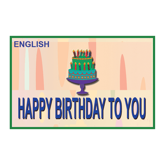 HAPPY BIRTHDAY TORN AND RESTORED (English) 25 PK. by Uday's Magic World - TRICK