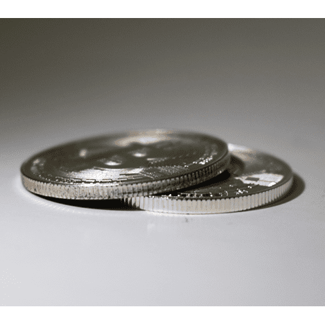 Bit Coin Shell (Silver) by SansMinds Creative Lab - Trick