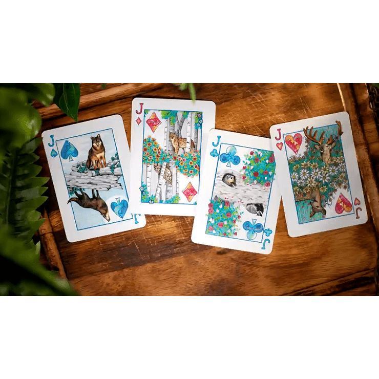 Red Fox Enchanted Puzzle Playing Cards