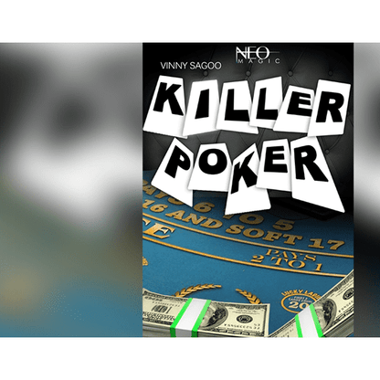 Killer Poker  (Gimmicks and Online Instructions) by Vinny Sagoo - Trick