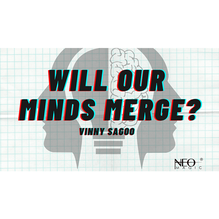 Will Our Minds Merge (Gimmicks and Online Instructions) by Vinny Sagoo - Trick