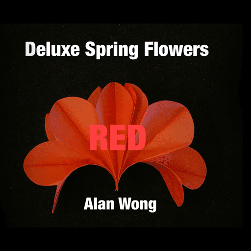 Deluxe Spring Flowers RED by Alan WOng - Trick