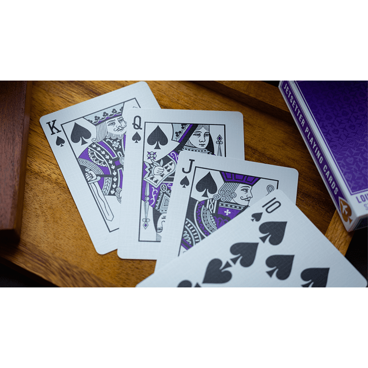 Lounge Edition in Passenger Purple by Jetsetter Playing Cards