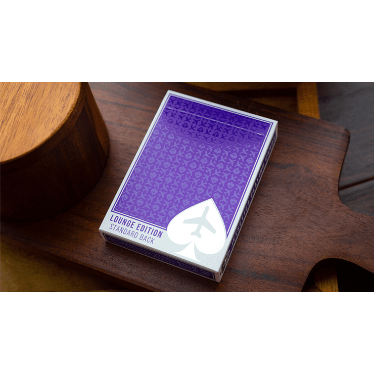 Lounge Edition in Passenger Purple by Jetsetter Playing Cards