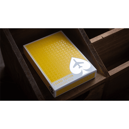 Lounge Edition in Taxiway Yellow by Jetsetter Playing Cards