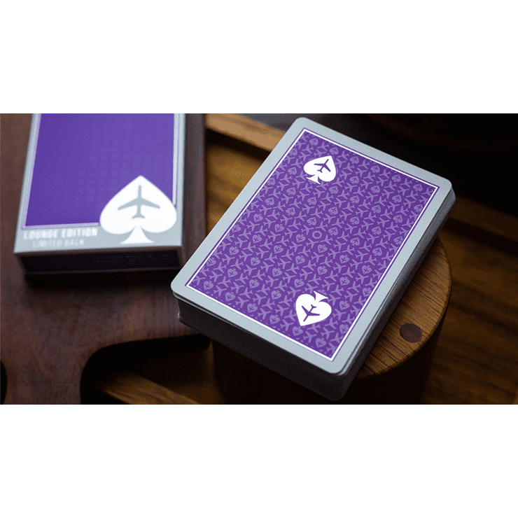 Limited Edition Lounge  in Passenger Purple by Jetsetter Playing Cards