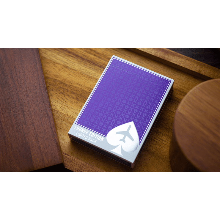 Limited Edition Lounge  in Passenger Purple by Jetsetter Playing Cards