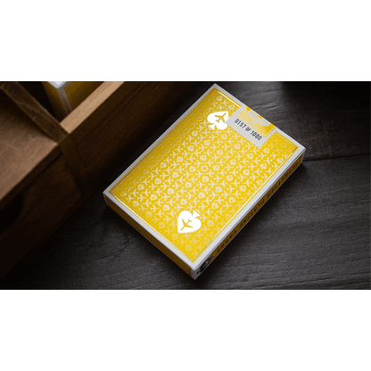 Limited Edition Lounge in Taxiway Yellow by Jetsetter Playing Cards