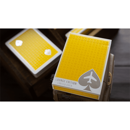 Limited Edition Lounge in Taxiway Yellow by Jetsetter Playing Cards