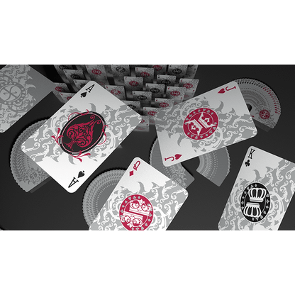 Pro XCM Ghost Playing Cards by by De'vo vom Schattenreich and Handlordz