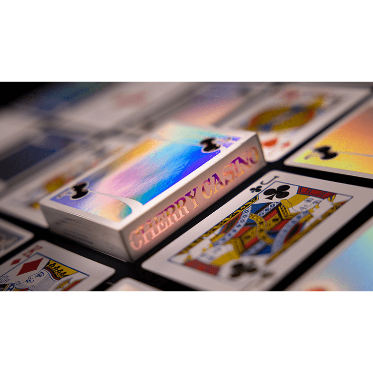 Cherry Casino Sands Mirage (Holographic) Playing Cards