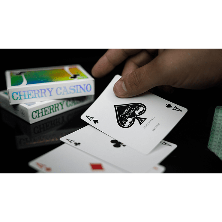 Cherry Casino Sands Mirage (Holographic) Playing Cards