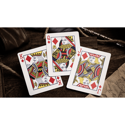 Jerry's Nugget (Atomic Red) Marked Monotone Playing Cards