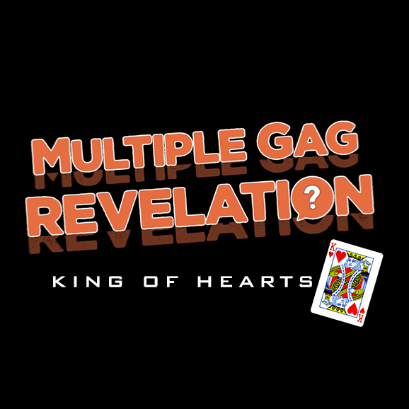 MULTIPLE GAG PREDICTION KING OF HEARTS by PlayTime Magic DEFMA - Trick