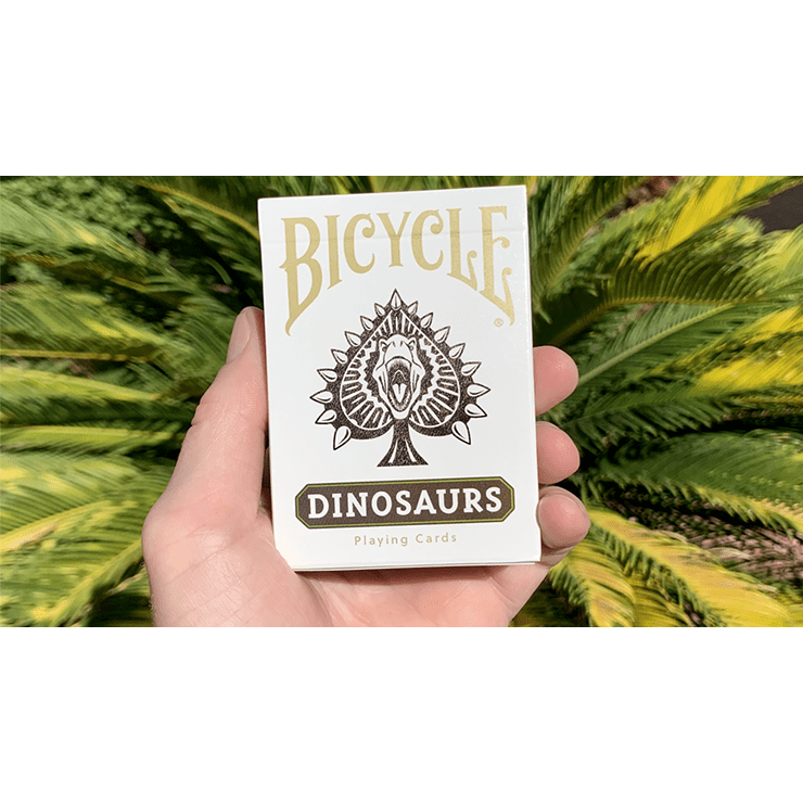 Gilded Bicycle Dinosaur Playing Cards