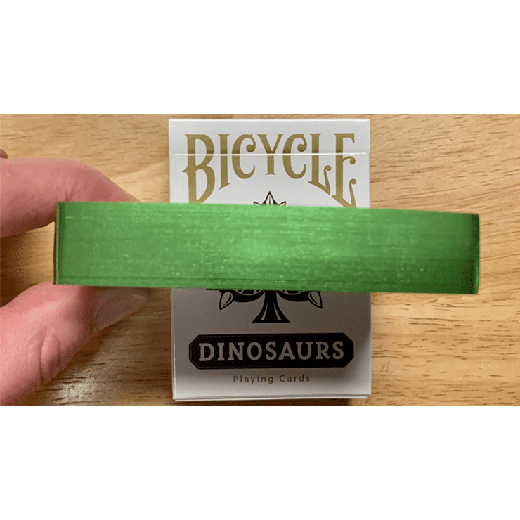 Gilded Bicycle Dinosaur Playing Cards