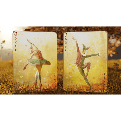 Entwined Vol.2 Fall Gold Playing Cards