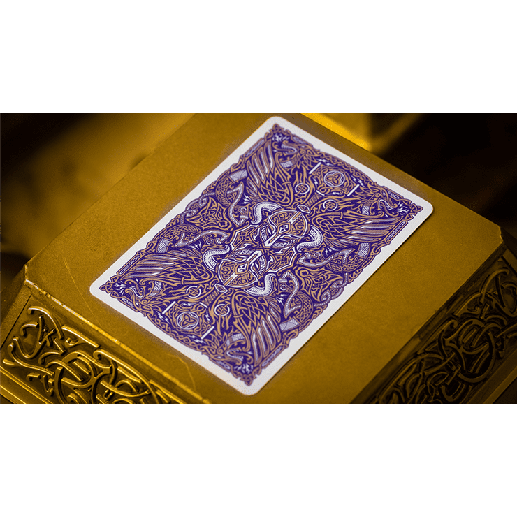 Gods of Norse Purple Royale Playing Cards