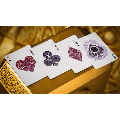 Gods of Norse Purple Royale Playing Cards