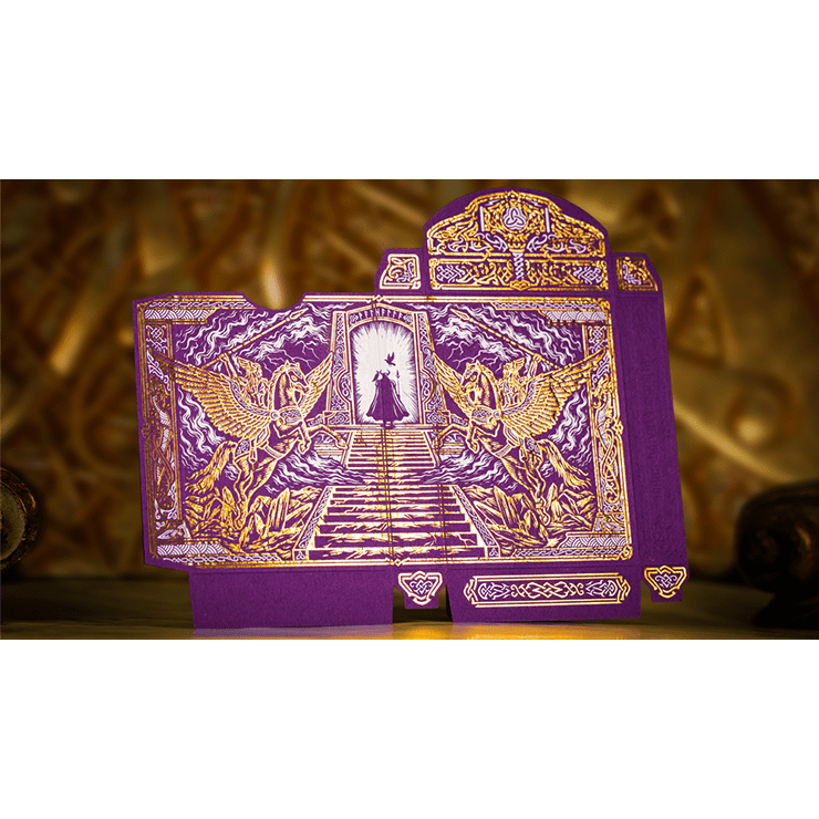 Gods of Norse Purple Royale Playing Cards