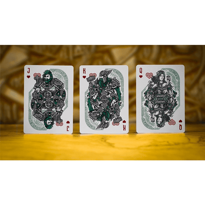 Gods of Norse Olive Esse Playing Cards