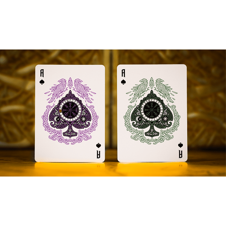 Gods of Norse Olive Esse Playing Cards