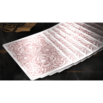 666 V4 (Rose Gold) Playing Cards by Riffle Shuffle