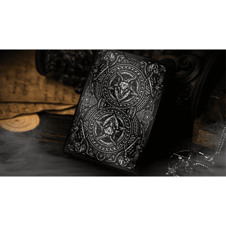 666 V4 (Cyan) Playing Cards by Riffle Shuffle