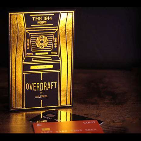 Overdraft (Gimmicks and Online Instructions) by Paul Fowler and the 1914 - Trick