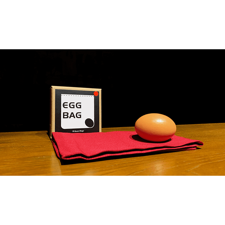 EGG BAG RED by Bacon Magic - Trick