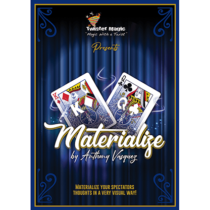 MATERIALIZE (QC) by Anthony Vasquez & Twister Magic - Trick