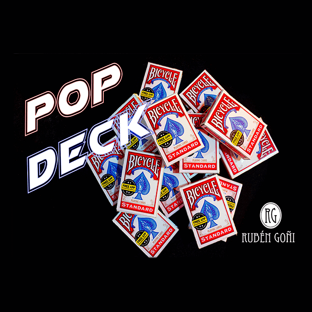 POP DECK (Gimmicks and Online Instructions) by Rubén Goñi - Trick