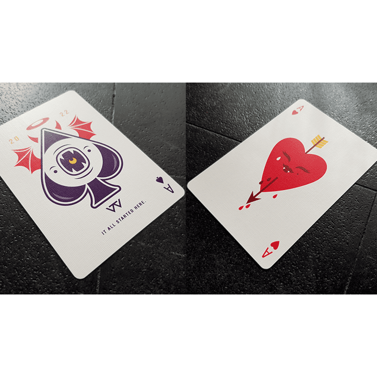 Evil V2 Playing Cards by Thirdway Industries