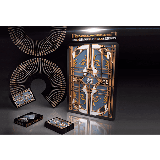 Card Masters Precious Metals (Standard) Playing Cards by Handlordz