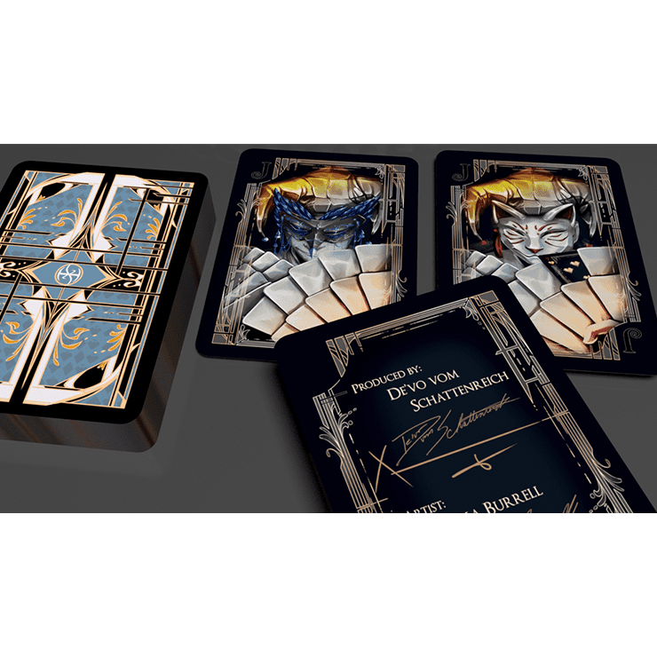 Card Masters Precious Metals (Foil) Playing Cards by Handlordz