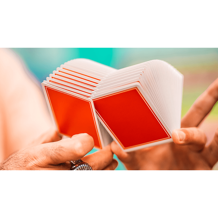 Summer NOC Pro Sunset (Orange) Playing Cards