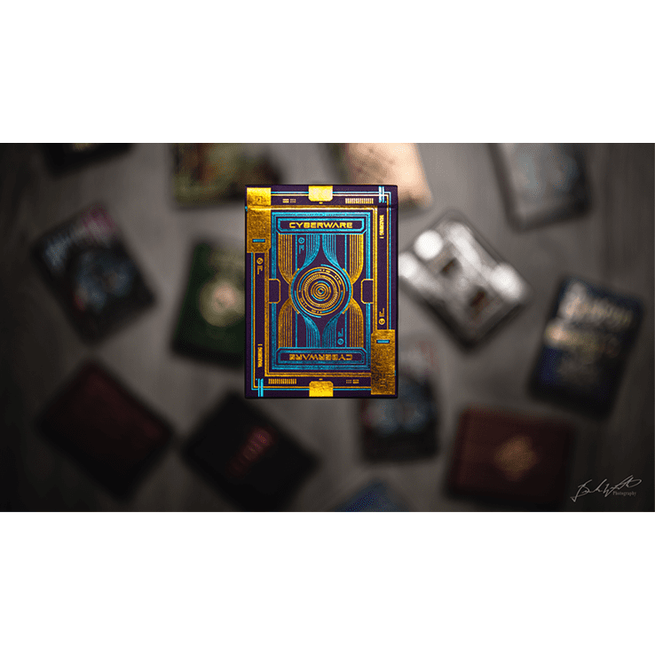 Cyberware (Neon) Playing Cards – Alakazam Magic